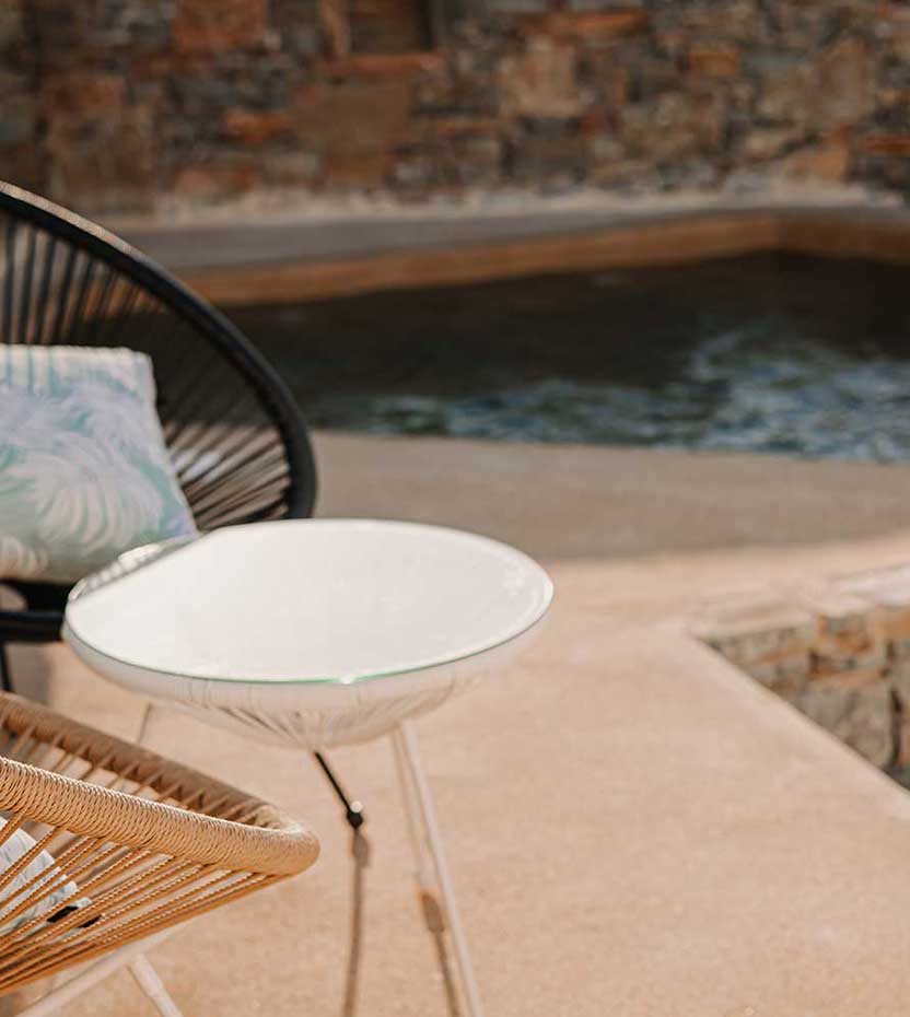 Το υδρομασάζ στο Villa Aelia