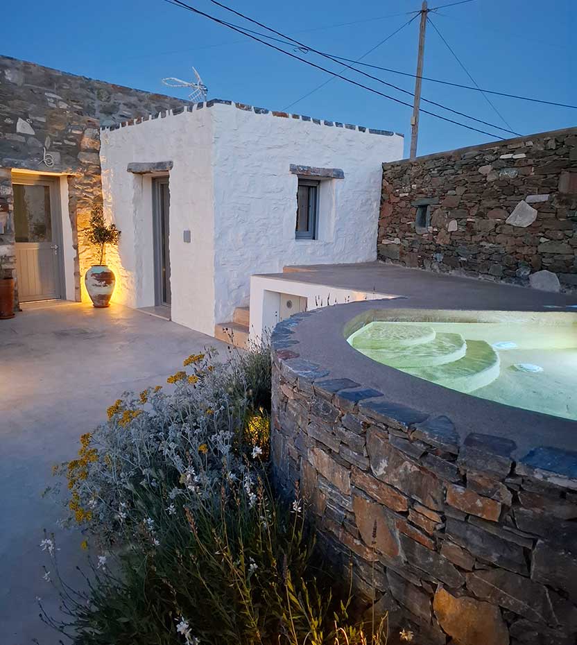 Το υδρομασάζ στο Villa Aelia