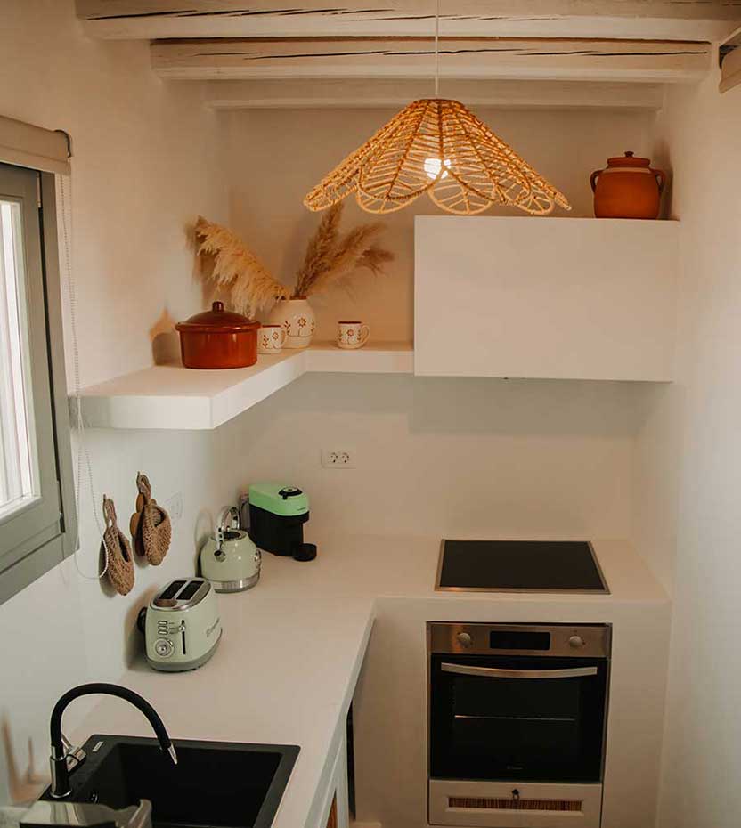 Η κουζίνα στο Villa Aelia