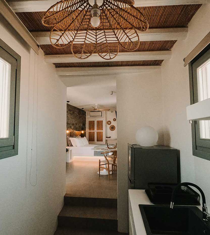 Το εσωτερικό του Villa Afrodite