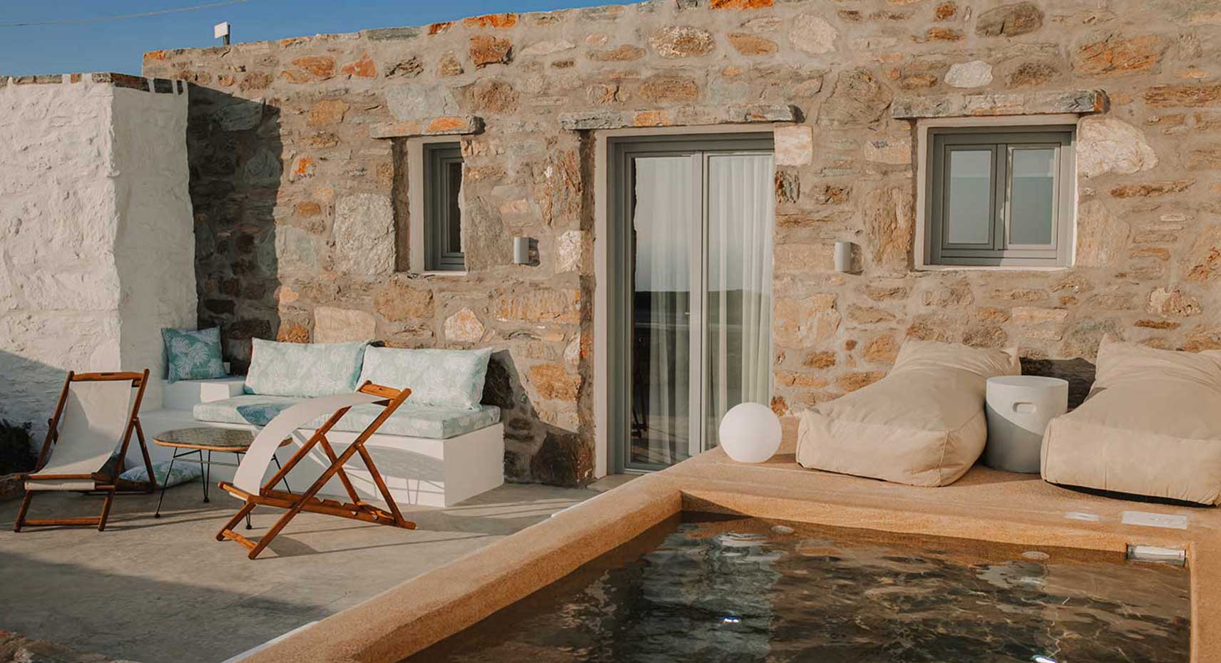 Το υδρομασάζ στο villa afrodite