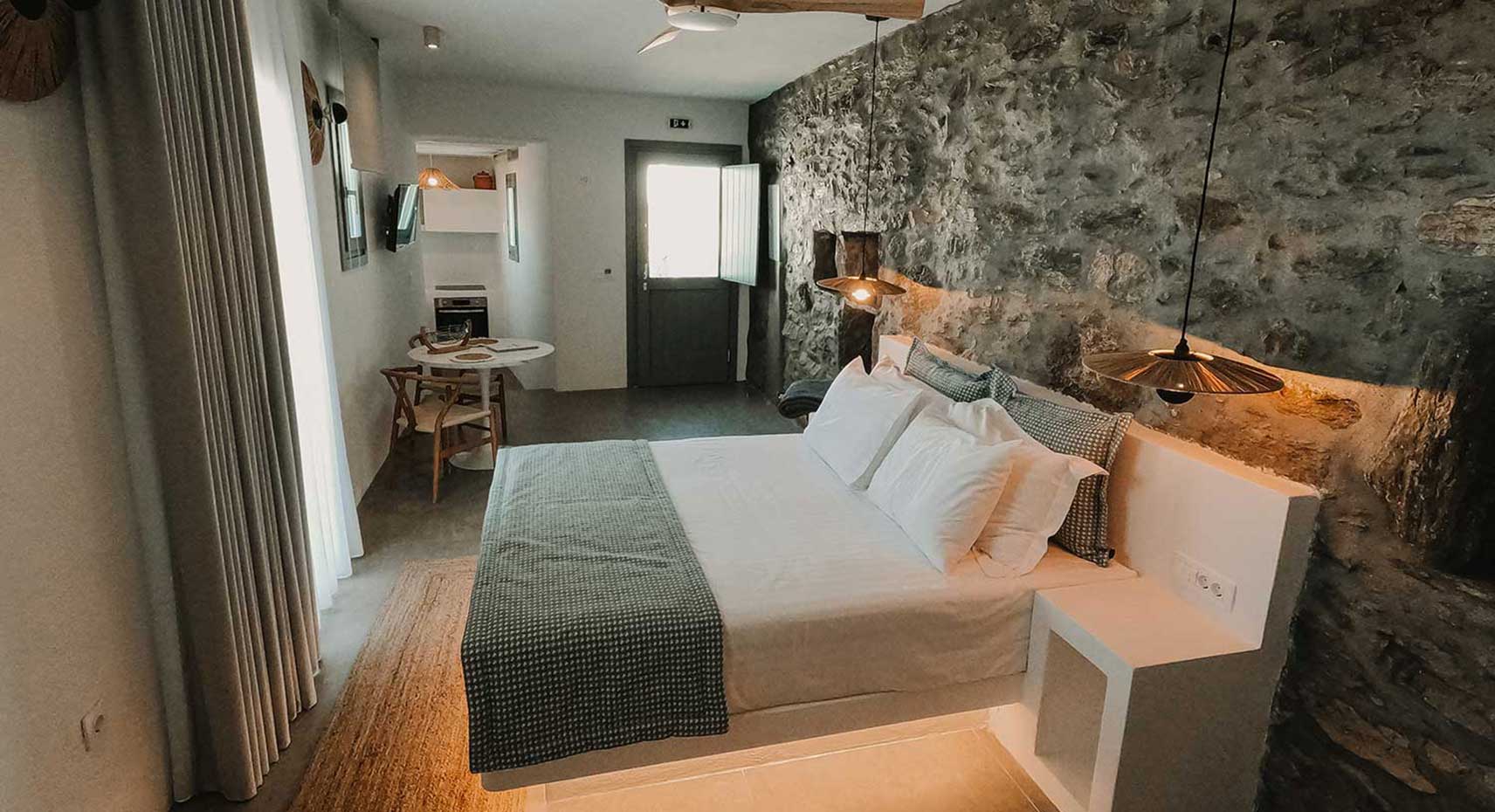 Το υπνοδωμάτιο στο Villa Afrodite