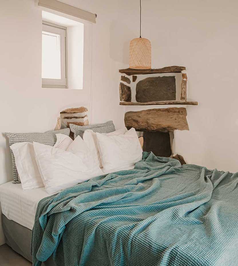 Το δεύτερο υπνοδωμάτιο στο Villa Anemona στη Φολέγανδρο