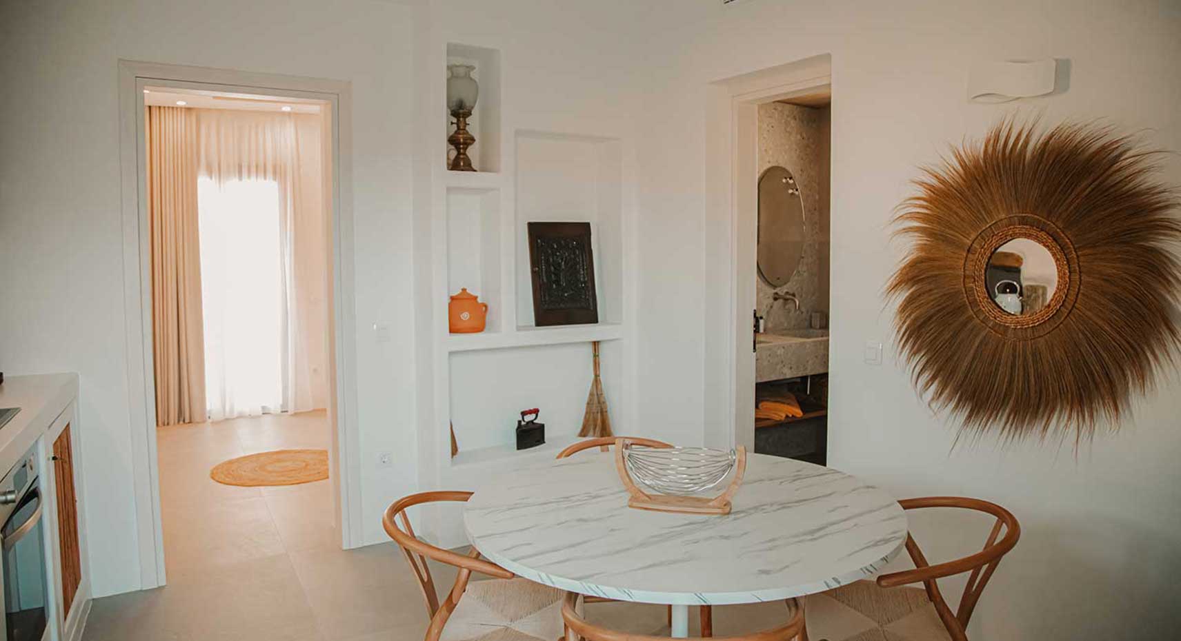 Η κουζίνα στο Villa Anemona