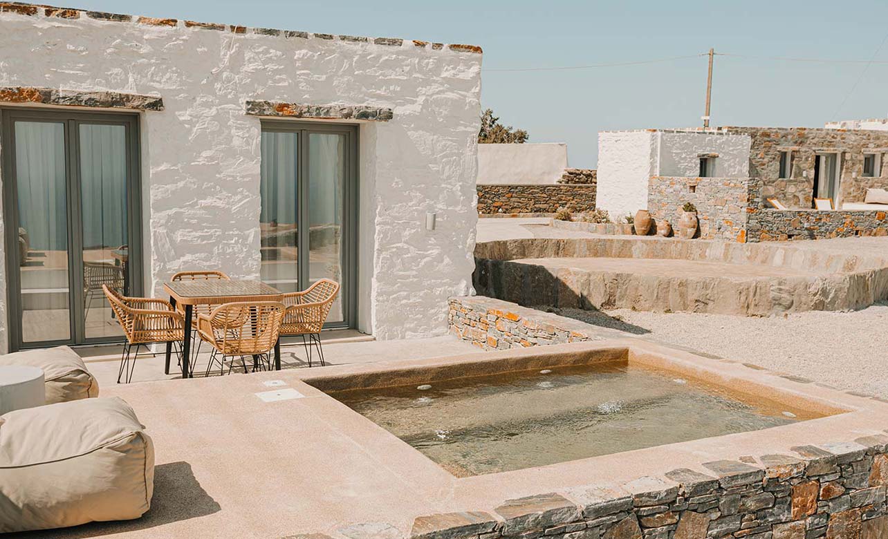 Εξωτερικοί χώροι στο Venue Villas