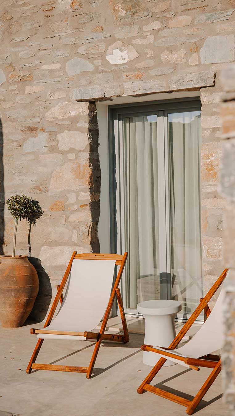 Ευρύχωρη βεράντα