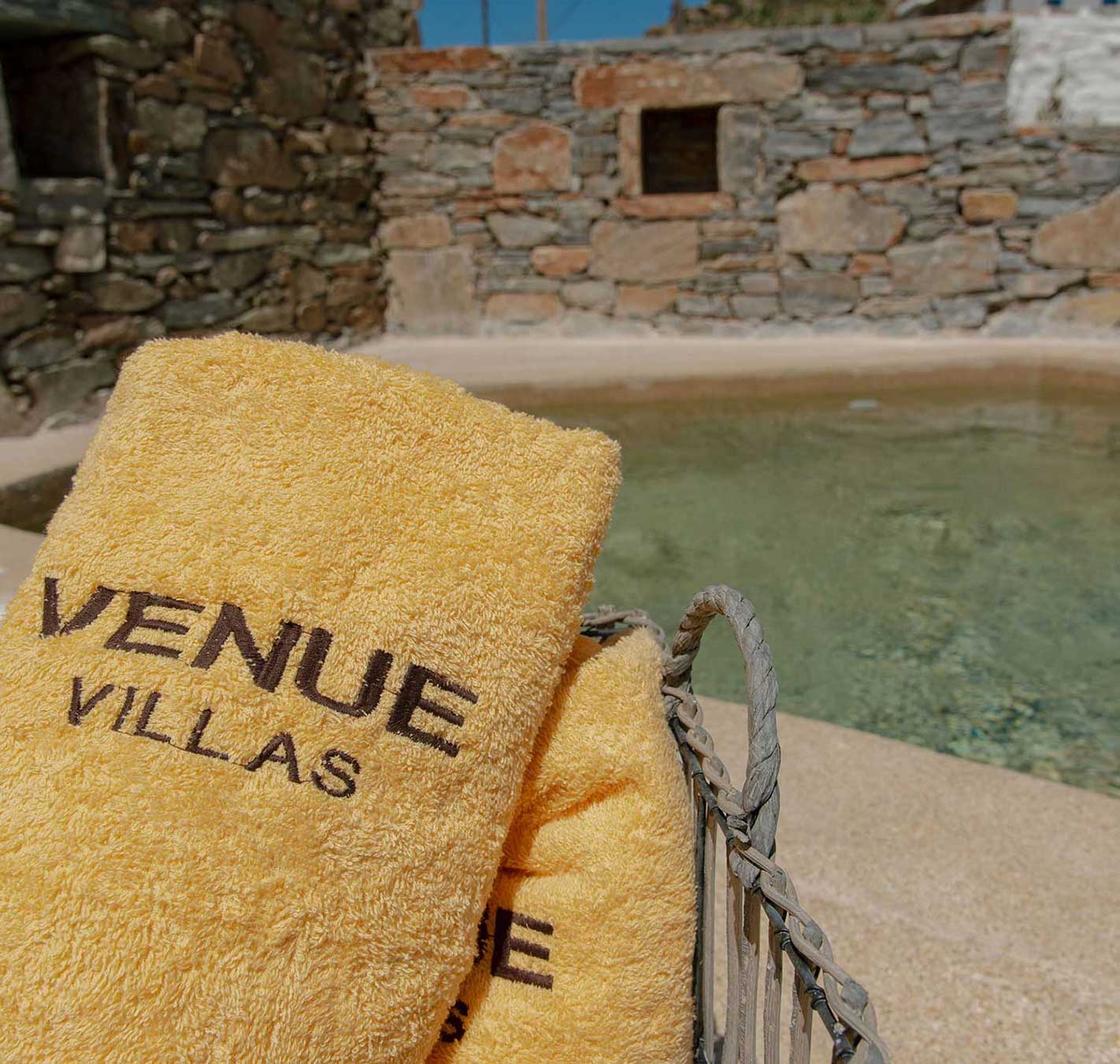 Υδρομασάζ στο Venue Villas