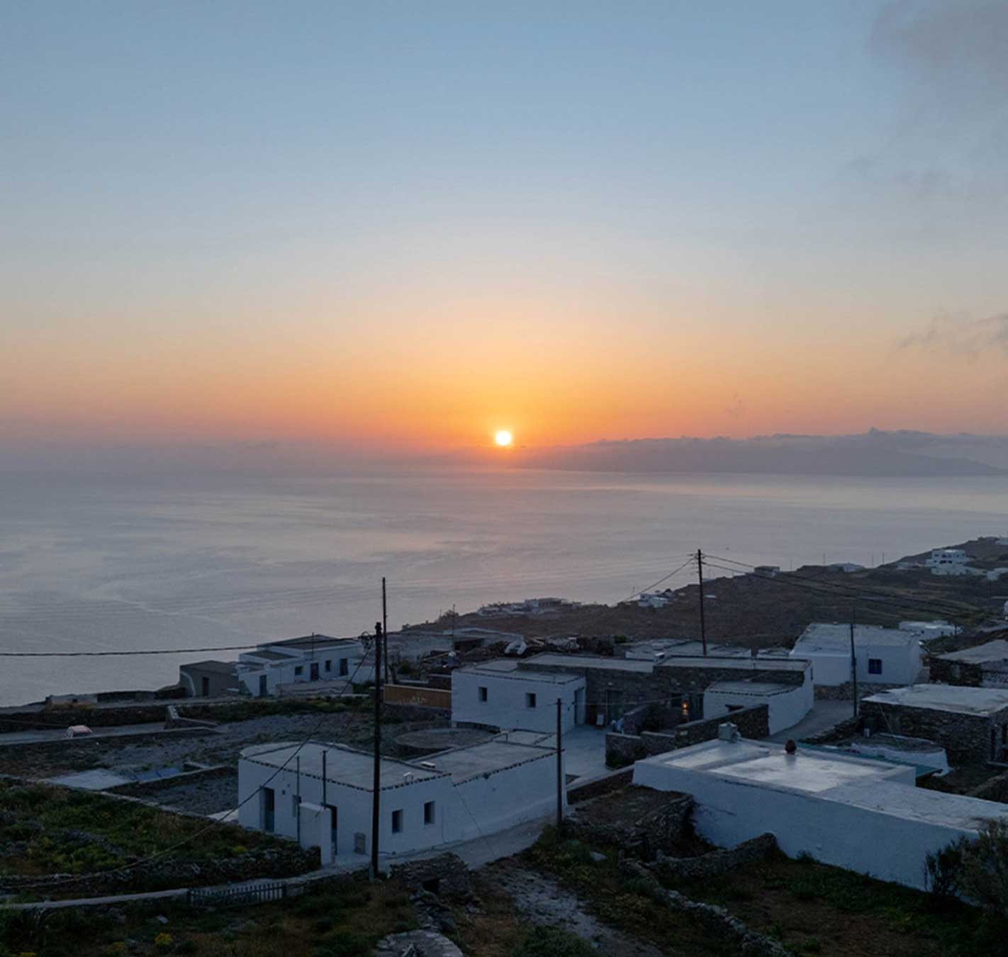 Θέα στη θάλασσα από το Venue Villas